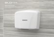 Sloan Hand Dryers · 2019-02-20 · Sloan wall-mounted hand dryers The perfect fit for any commercial project. Sloan wall-mounted hand dryers aren’t just quieter, but are more energy-efficient