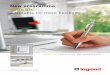 New programme Mosaic - Vanpee · MOSAIC Programme Legrand, designer of the 45 x 45 format, is reinventing the original: the new Mosaic Programme provides all the mains voltage and