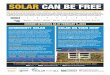 SOLAR CAN BE FREE - doee · 2/5/2019  · on single-family homes and developing community solar projects to beneﬁt renters and residents in multifamily buildings. Solar for All