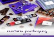 custom packaging - Purdys Applications/Purdys... · Custom sleeve Add your logo or message to one of our sleeve designs, or create your own entirely custom design. Available for 6