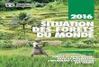 SITUATION DES FORÊTS DU MONDE · 2019-07-22 · AVANT-PROPOS La Situation des forêts du monde 2016 arrive à point nommé, alors que la FAO se prépare pour assumer son rôle clé,