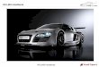 Audi R8 LMS Handbook MY2010 - Motorsport Focus€¦ · R8 LMS Handbook Dashboard ASR Switch 0 = off 1 = min. regulation 12 = max. regulation Brake balance anticlockwise = more front