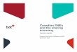 Canadian SMEs and the sharing economy | BDC ... The sharing economy challenges the traditional notion of private ownership by emphasizing the accessibility to shared production or
