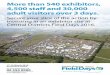 More than 540 exhibitors, 4,500 staff and 30,000 adult ... · field days in New Zealand – averaging over 540 displays, using space equal to 400 average homes! CDF markets to the