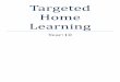 Targeted Home Learning - Wetherby High School · 2019-09-12 · Targeted Home Learning Subject: French Year: 10 Before you attempt a task, read through the passages and highlight