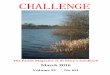 CHALLENGECHALLENGE · March 2016 Sunday 6th March 8.00 am Holy Communion 4 Lent 10.00 am Morning Worship ... Saturday 26th March 6.30 pm Easter Vigil Easter Eve Sunday 27th March