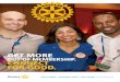 OUT OF MEMBERSHIP. CONNECT FOR GOOD....The top two reasons people join Rotary are to give back to their communities and to connect with like-minded leaders and friends. Our members