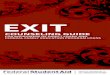 Exit Counseling Guide for Borrowers of Direct Loans and ... · Loan Forgiveness—The elimination of a loan debt under one or more of the various Direct Loan forgiveness programs