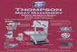 Thompson - Viking Food Solutions...Thompson 400 supercut high speed Bandsaw “world’s safest Bandsaw” thompson 400 Bandsaw is the premium supercut high speed Bandsaw, a Heavy