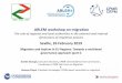 ARLEM workshop on migration ARLEM Plen… · Ongoing contacts with Moroccan, Tunisian, Croatian, Turikish potential new members 17 running projects, 11 concluded, 14 under evaluation,