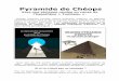 Pyramide de Chéops - Celeonetautospeed.celeonet.fr/khufu/IMG/pdf/Article_pyramide.pdfFrance. Il est aussi webmaster du site et co-auteur avec Stéphanie Martin des livres « Le mécanisme