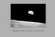 “Earthrise” taken by Apollo 8 crew in 1968people.tamu.edu/~sshafer/documents/sustainableplanning-design9-… · •Sustainability concept can help guide change •Good planning/design