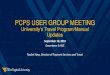 PCPS USER GROUP MEETING - West Virginia University€¦ · two different approvers) What Should Approvers Be Looking For? • Receipts are legible, itemized, and match the expense