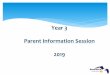 Year 3 Parent Information Session 2019 - Beaumaris · and subject focus • ERP research –gathering relevant research and putting information into own words Additional homework