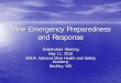 Mine Emergency Preparedness and Response– – Improved Pre-Shift Inspections lead to Safer Mines Safer Mines and Less Citations • • Examples of Most Frequently Cited Standards