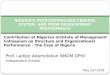 NIGERIA’S OVERCENTRALISED FEDERAL SYSTEM AND ... - …nim.ng/wp-content/uploads/2019/04/NIM...Prof. Ladipo Adamolekun NNOM DPhil Independent Scholar NIGERIA’S OVERCENTRALISED FEDERAL