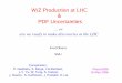 W/Z Production at LHC PDF Uncertainties€¦ · Discoveries at LHC. Precision PDF’s are an essential ingredient for the Search For New Physics CDF Collaboration PRL 77, 438 (1996)