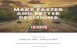 FREJA - Make faster and better decisions ... FREJA - Make faster and better decisions Author Sarah Maib£¸ll