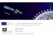 Hayes, EGNSS Engagement and Opportunities in H2020 · Search and Rescue (SAR) - contribution Commercial Service (CS) Safety-of-Life (SoL) - contribution EU GNSS Regulation 1285/2013,