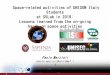 Space-related activities of UNISON Italy Students at S5Lab ... · Space-related activities of UNISON Italy Students at S5Lab in 2019: Lessons learned from the on-going hands-on space