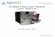 User Manual - Fuel cell · A ﬂammable or explosive hydrogen mixture is easily ignited by a spark or even a hot surface. The auto-ignition temperature of hydrogen is 500 °C (932