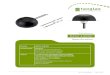Pantheon MA741.A.BI - Taoglas · The MA.741 Pantheon LTE MIMO 2*2 antenna is an omnidirectional heavy-duty, fully IP67 waterproof external M2M antenna for use in telematics, transportation