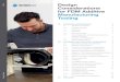 Design Considerations for FDM Additive Manufacturing Tooling€¦ · FEA Optimization Considerations 12 Design Guide 3.0 Conclusion 13 2018 ... considerations for using additive manufacturing