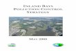 INLAND BAYS POLLUTION CONTROL STRATEGY · implementation of the Clean Air Act. An implementation plan, or a Pollution Control Strategy (Strategy), was to be developed by a Tributary