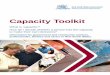 80038 CP-Capacity Toolkit booklet final · Capacity Toolkit Section 1 10 Capacity Toolkit Section 1 11 In this Toolkit ‘capacity’ is a legal word. We use the term to refer to