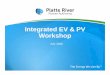 Integrated EV & PV Workshop · PDF file • Norman Weaver, Sr. Energy Services Engineer with Fort Collins Utilities, is a registered professional engineer and energy efficiency technology