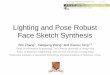 Lighting and Pose Robust Face Sketch Synthesisstatfe.com/papers/eccv2010_face_sketch_ExpResult.pdfFace Sketch Synthesis Wei Zhang1, Xiaogang Wang2 and Xiaoou Tang1,3 1Dept. of Information