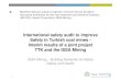 International safety audit to improve Safety in Turkish ... · 4 Objectives/topic areas General objectives of the initiative • To improve occupational health and safety in Turkey's