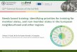 Needs based training: identifying priorities for training for ......42nd General Session of the EuFMD • Rome, 20-21 April 2017 1 Needs based training: identifying priorities for