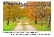 Pepsico - Weebly€¦ · biusiness from the leaders of PepsiCo Americas Foods, PeppsiCo Americas Bever-ages and PepsiCo International. Our busines is well-balanced betwee developed