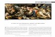 ABOUT THE COVERABOUT THE COVER K itchen, a painting completed in 1580 by Italian artist Vincenzo Campi, celebrates the chaotic workspace that was devoted to keeping a noble family’s