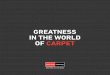 GREATNESS IN THE WORLD OF CARPET - Bonar Yarnsbonaryarns.eu/wp-content/uploads/2014/06/BY_carpet... · GREATNESS IN THE WORLD OF CARPET. ADVANCED POLYPROPYLENE CARPET BACKING YARNS