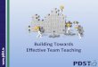 Building Towards ie Effective Team Teaching pdst. Towards Effectiv… · Building Towards Effective Team Teaching.. ie Key Messages The needs of pupils, based on evidence, should