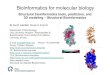 Bioinformatics for molecular biology · PDF file Bioinformatics for molecular biology Structural bioinformatics tools, predictors, and 3D modeling –Structural Bioinformatics DrJon