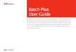 Batch Plus User Guide - Westpac · Batch Plus User Guide Management of a Batch Plus account is done through Payline® – a web based data entry client that allows you to process