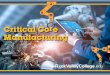 Critical Core Manufacturing - Rock Valley College · OSHA Cert 1.6 MET 106 Metrology 1.2 AUT 003 Measurement, Material and Safety 1.6 MET 105 Materials and Processes 1.2 AUT 004 Job