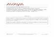 Application Notes for Configuring Avaya Aura ... · PDF file Communication Manager. Endpoints are Avaya 96xx series IP telephones (with SIP and H.323 firmware), Avaya 46xx series IP