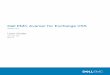 Dell EMC Avamar Release 7.5.1 for Exchange VSS User Guide...Dell EMC Avamar for Exchange VSS Version 7.5.1 User Guide 302-004-283 REV 03