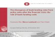 Anamaria Illes, Marco Lombardi and Paul Mizen · 2019-10-17 · Restricted The divergence of bank lending rates from policy rates after the financial crisis: the role of bank funding