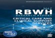 CRITICAL CARE AND CLINICAL SUPPORT SERVICES...NAME (RBWH STAFF IN BOLD) CURRENT STUDIES (E.G. PHD, MASTERS ETC.) UNIVERSITY (DURATION) RESEARCH PROJECT TITLE SUPERVISORS (RBWH STAFF