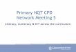 Primary NQT CPD Network Meeting 5 - Gloucestershire … · • NQT attends local CPD events • Formal observation - follow-up discussion, providing written feedback against the Teachers