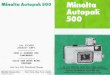 Minolta Autopal( 500 Minolta Autopak 500 minol+a 500 126 ... ridotte per... · Filinolta Autopal( 500 world's first instant-loading camera with automatic flashcube operation The remarkable