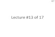 Lecture #13 of 17 - UCI Department of Chemistryardo/echem/UCI-CHEM248... · Lecture #13 of 17. 928 Q: What was in this set of lectures? A: B&F Chapter 2 main concepts: ... Henderson–Hasselbalch