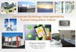Connected Buildings Interoperability Future Integration Vision€¦ · Connected Buildings Interoperability Future Integration Vision Dave Hardin UpperBay Systems . ... distributed