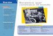 Overview Inventos que - Dual · PDF file Investigar y escribir Escribir sobre la era de los inventos Leer y comparar Más información sobre los inventos † Inventos que cambiaron