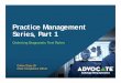 ADVOCATE Radiology & Billing - Practice Management Series, Part 1 · 2020-06-08 · Practice Management Series, Part 1 Ordering Diagnostic Test Rules Colton Zody JD Chief Compliance